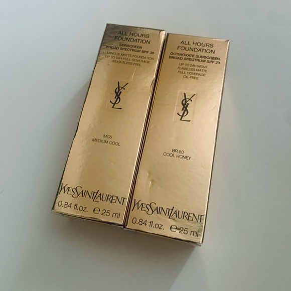 Yves Saint Laurent All Hours Foundation (ORIGINAL & Reformulated)